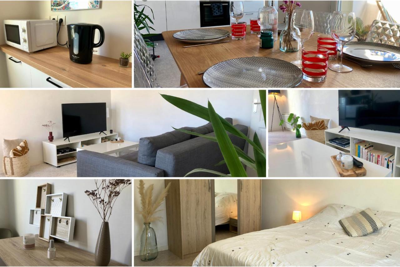 Apartmán Wifi - Parking - Balcon - T2 Les Menhirs Les Sorinières Exteriér fotografie